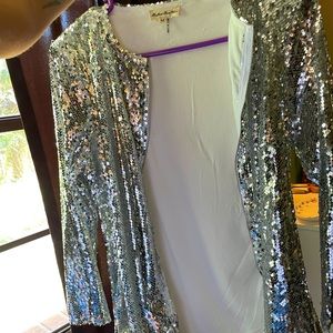 Sequined blazer
